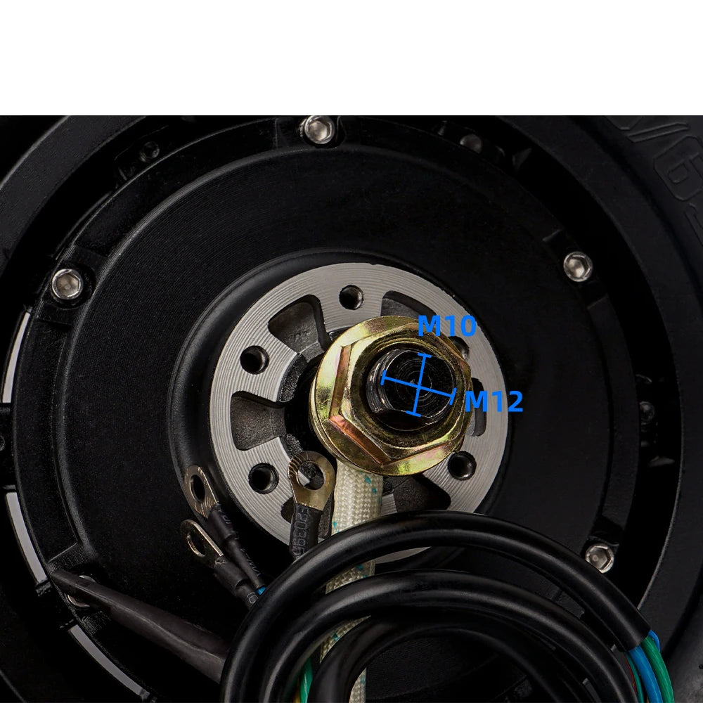 10 Inch Electric Scooter Motor 52V 60V 1600W 3000W Hub Motor Suitable For E-bike Electric Scooters