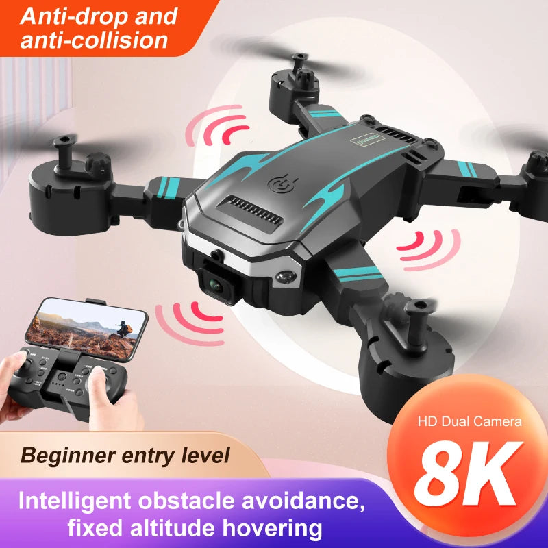 2026New origina S6 Drones Professional 8K HD Camera 5G GPS Obstacle Avoidance RC Helicopter Brushless With Screen Remote Control