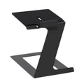Desktop Speaker Stands 1 piece Carbon Steel Cantilevered Speaker Bracket with Vibration Absorption Pad for Computer Monitors