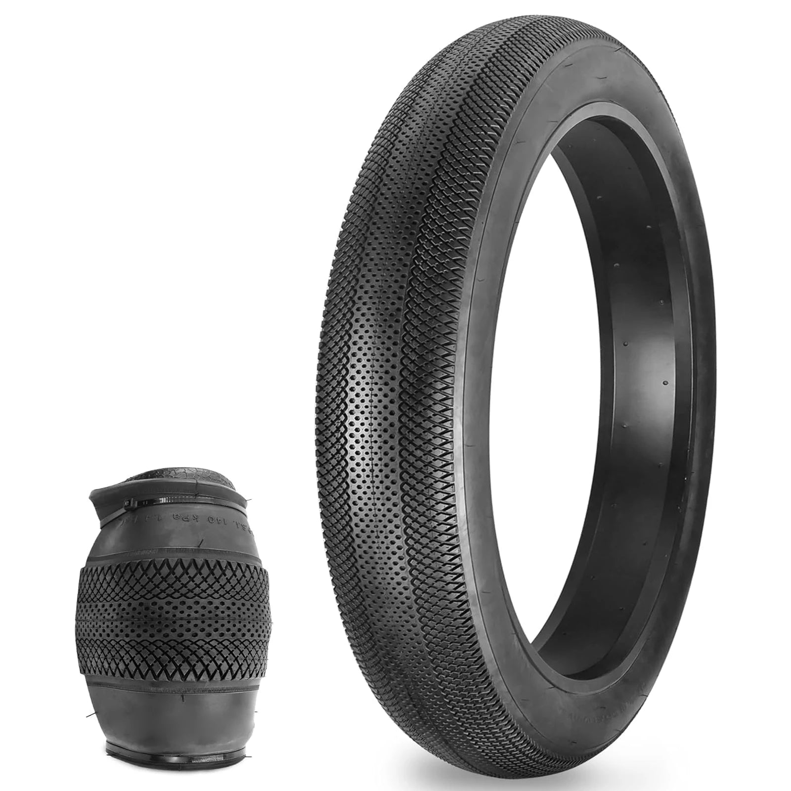ZUKKA Fat Bike Tire 20/26x4.0 for Ebike Mountain Bike Heavy Duty High-Performance Wear-Resistant E-Bike Mountain Snow Bike Tire