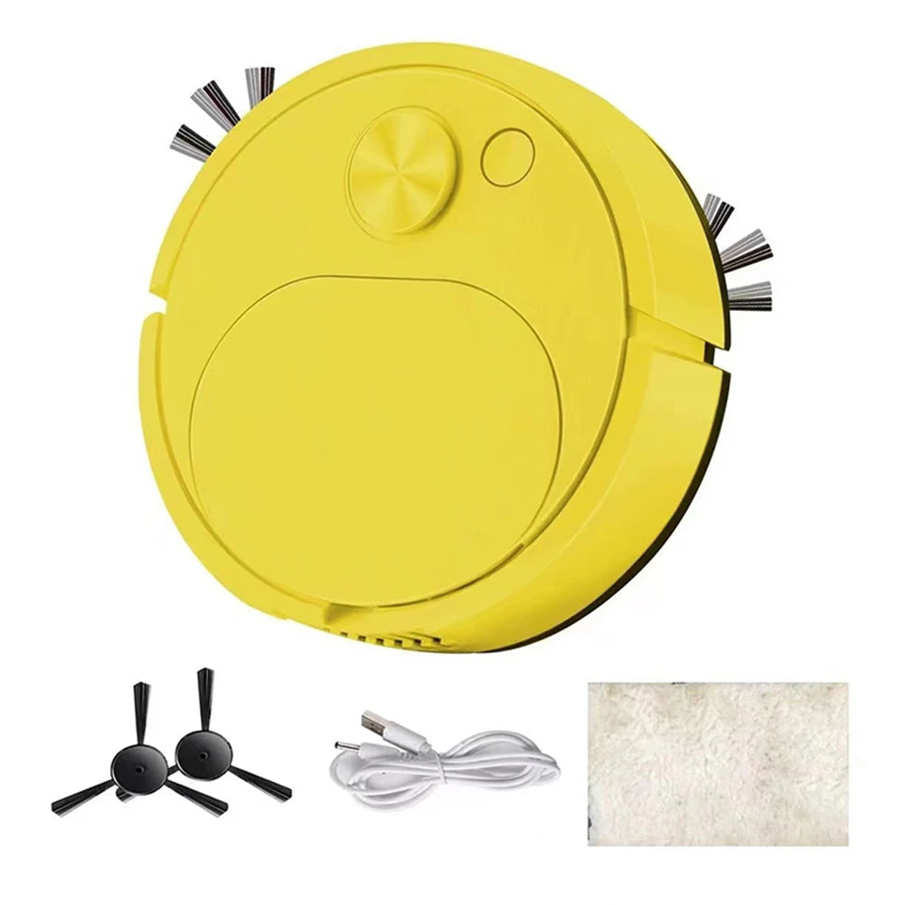 Smart Robotic Vacuum Cleaner with Mop For Ultra Thin Profile Designed for Pet Hair Management Rechargeable Battery for Cleaning