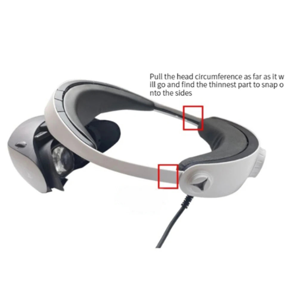 For P SVR2 VR Headset Top Semicircle Headband/Comfort Forehead Pad For P SVR 2 Head Strap Game Accessories Parts
