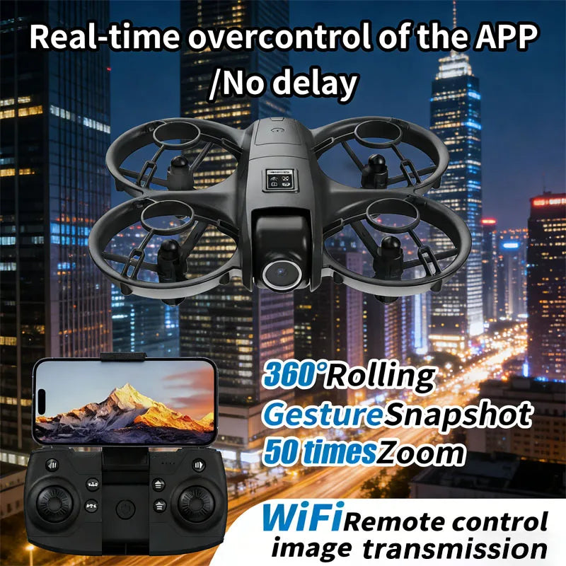 2026New Dual Camera Drone YP6 Aerial Photography Aircraft 5GWIFI Brushless Motor Remote Control Optical Flow Hover Aircraft Gift