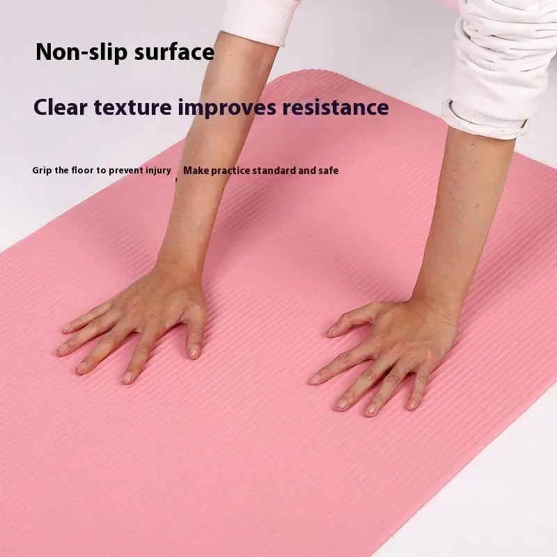 1PC Thick Yoga Mat for Gymnastics, 3MM EVA Comfort Foam, Anti-skid Sports and Fitness Pilates Mat