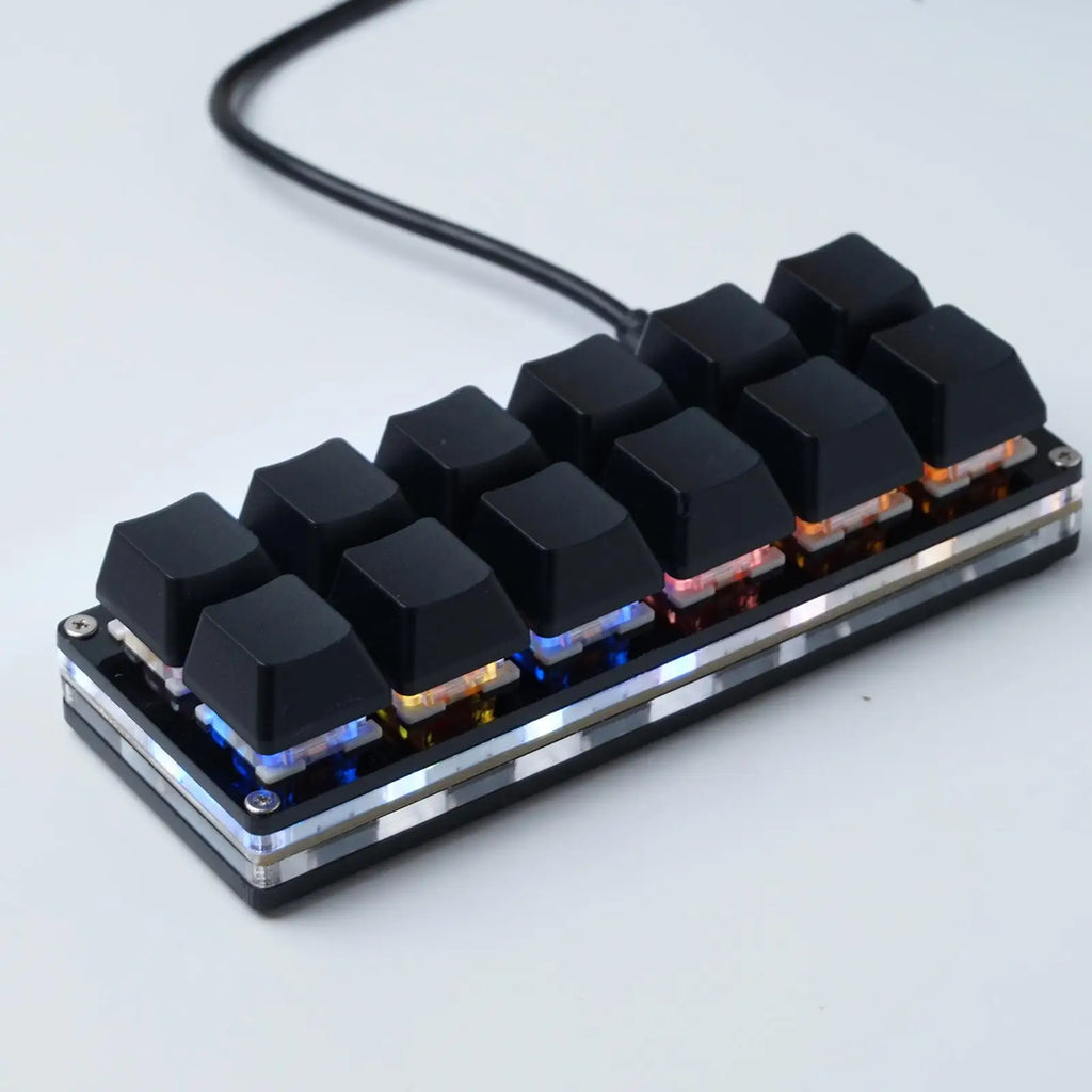Mini USB Custom Mechanical Keyboard 2/3/4/6/9/12/16/24 Keys Gaming Keyboard Sayo Device Shortcut Programmable Keypad Keys Macro