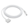 USB-C to MagSafe 2 T-tip Braided Charging Cable for MacBook Air/Pro, Fast Magnetic Charger Cord Compatible with 45W 60W 85W