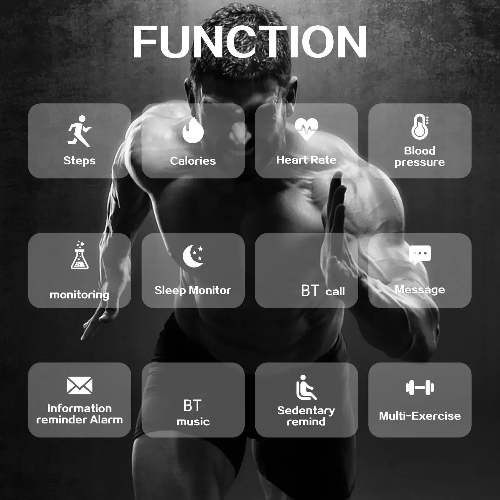 Smart Watch Answer Call Music Player Health Sport Bracelet Fitness Tracker Custom Dial Smartwatch Women Men Gift 2024 New Clock