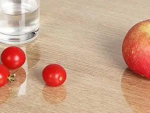 Clear Desk Mat for Keyboard and Mouse, Large Mouse Pad , Desk Protector Mat with Round Edge for Office and Home Desktop