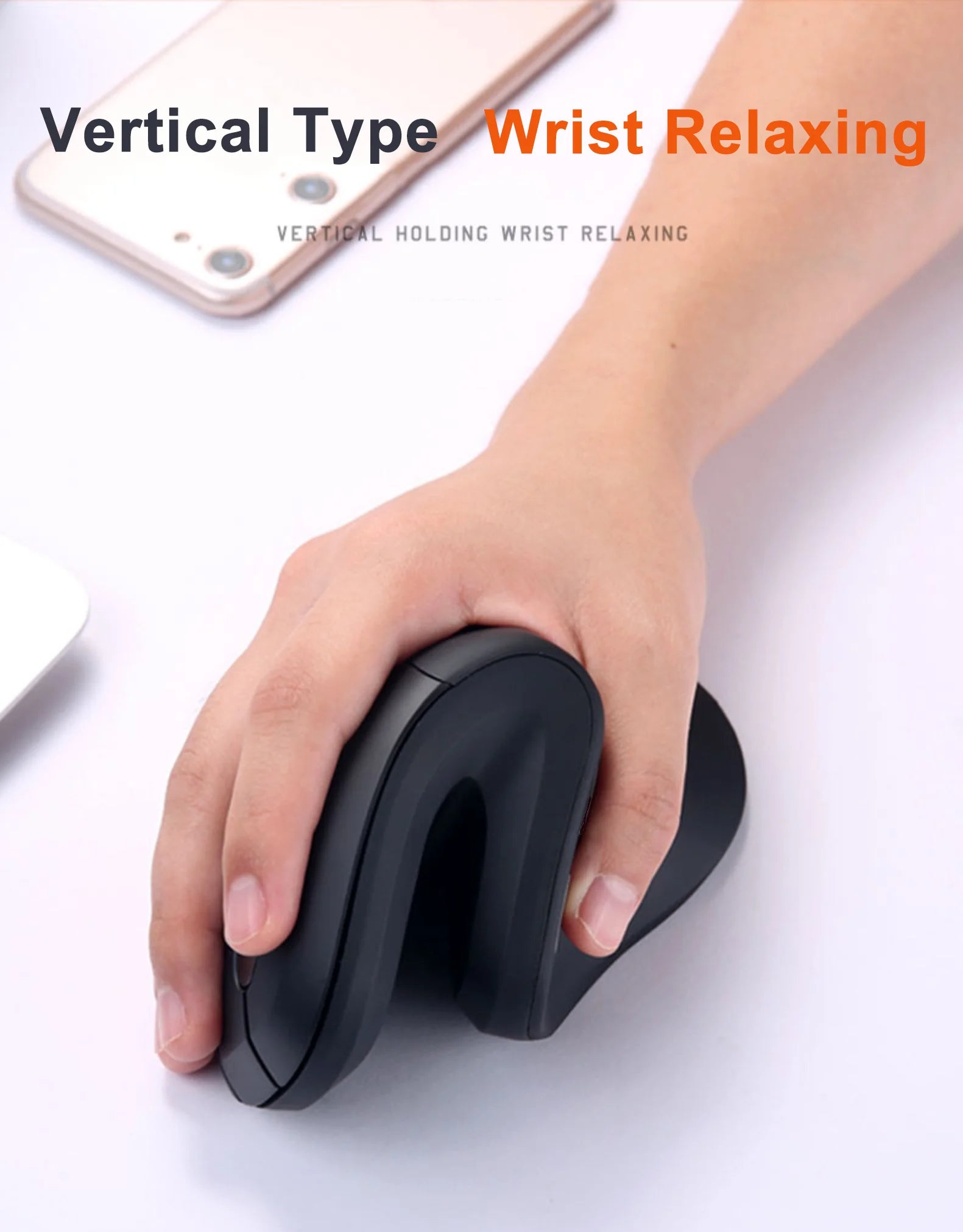 Wireless Vertical Mouse Wired USB Computer Gaming Mice Optical 2.4G Silent Gamer Ergonomic Mause For Laptop PC Windows Tablet