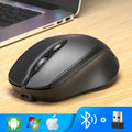 Aieach Rechargeable Wireless Bluetooth Mouse Silent WIRELESS COMPUT MOUS USB Ergonomic Gamer Mouse For Computer Laptop Macbook