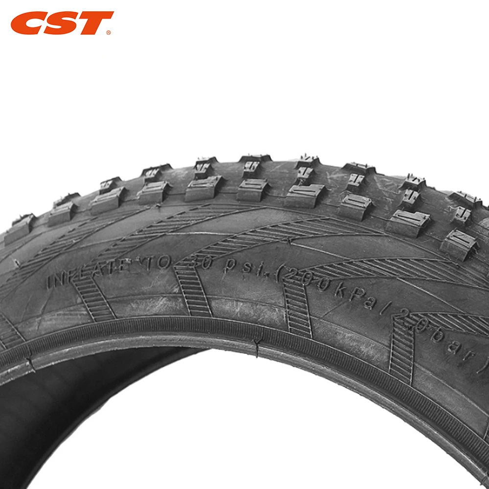 CST 26X4.0 ATV tyre Beach Bicycle Snowmobile Tire Fat tires 26inch MTB Anti-Slip Electric Bike Tire with Tube 100-559