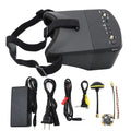 5.8G 40CH FPV Goggles 5 Inch 800*480 Video Headset EV800D HD DVR Diversity FPV Goggles With Battery For RC Model RC FPV Drone