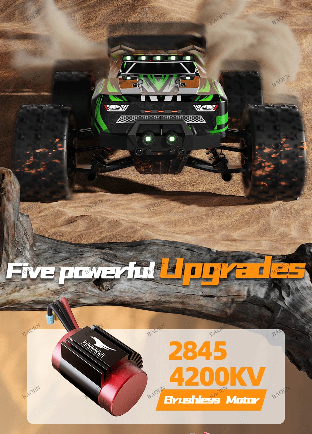 4WD Remote Control Car Off Road 4x4 RC High Speed Buggy Truck Super Brushless 50 or 85KM/H Fast Drift Racing Toy Kids Adults