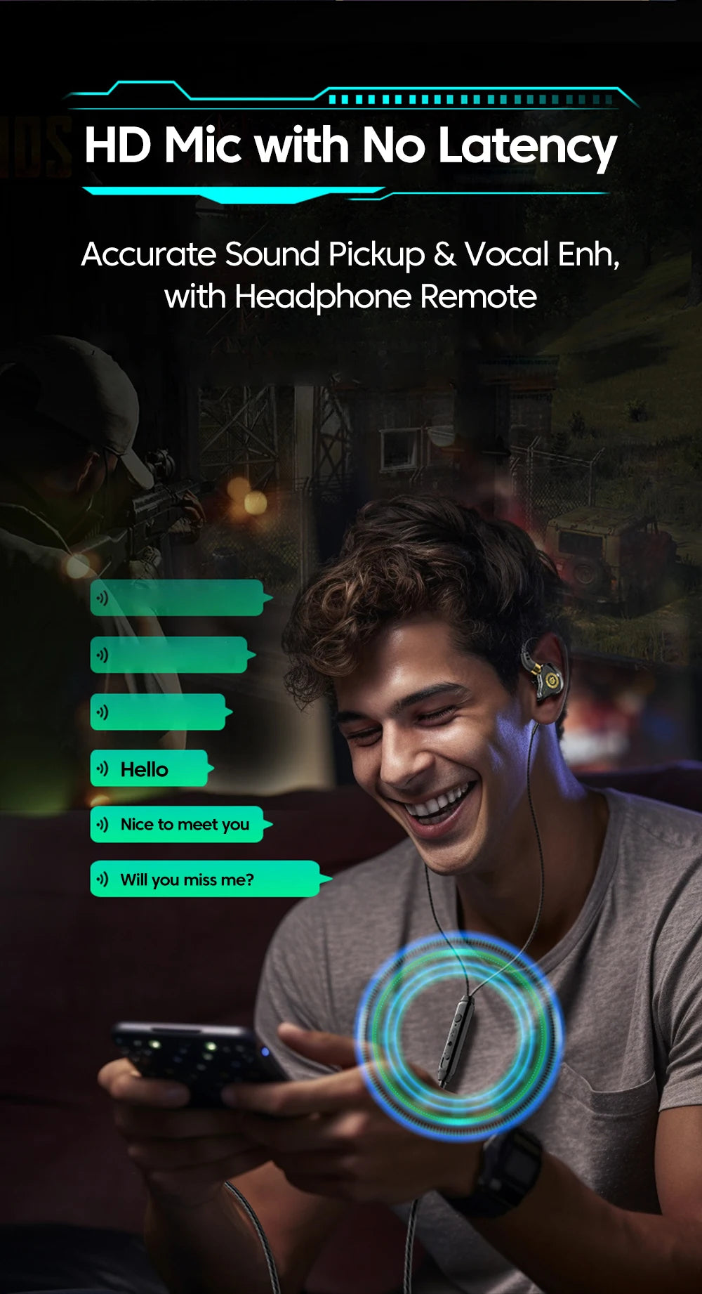 Elough Headset Gamer Headphones Wired Earphone Gaming Earbuds With Mic For Pubg CSGO Casque Phone Tablet Laptop Universal Game