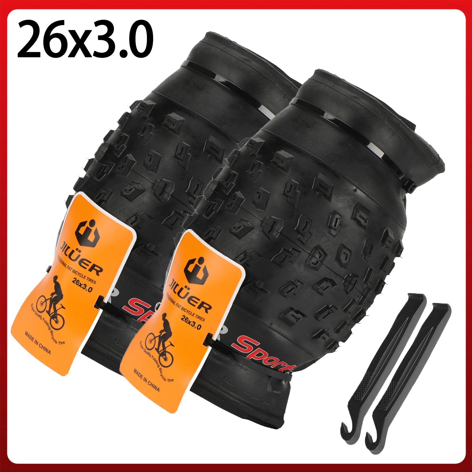 20 x 3.0 / 26x3.0 Inch Fat Bike Tire Rubber Bike Folding Tires Snow Beach Bicycle Replacement Tire,20/26 inch mtb tyre