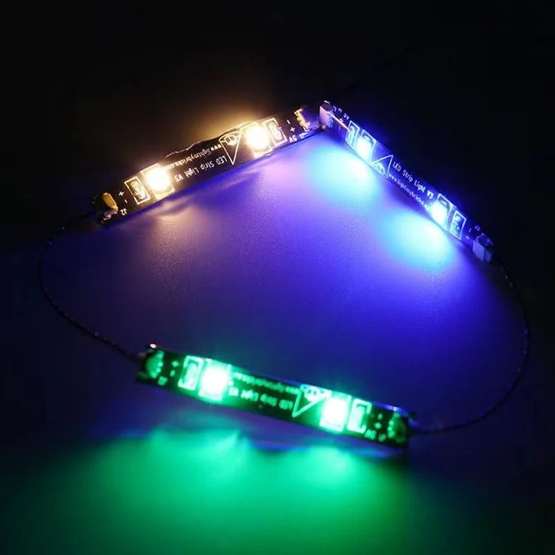 LYBMTWF 10 pieces of LED flexible light strips,,powered by Usb,DIY lighting accessories, Light up your blocks