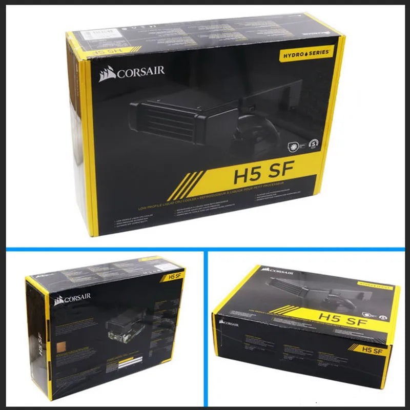 CORSAIR H5 SF CPU Cooling Radiator For Mini-ITX motherboard Intel LGA1150/115X/1366/2011/1700  AMD AM5/ AM4/AM3/AM2/FM2/FM1