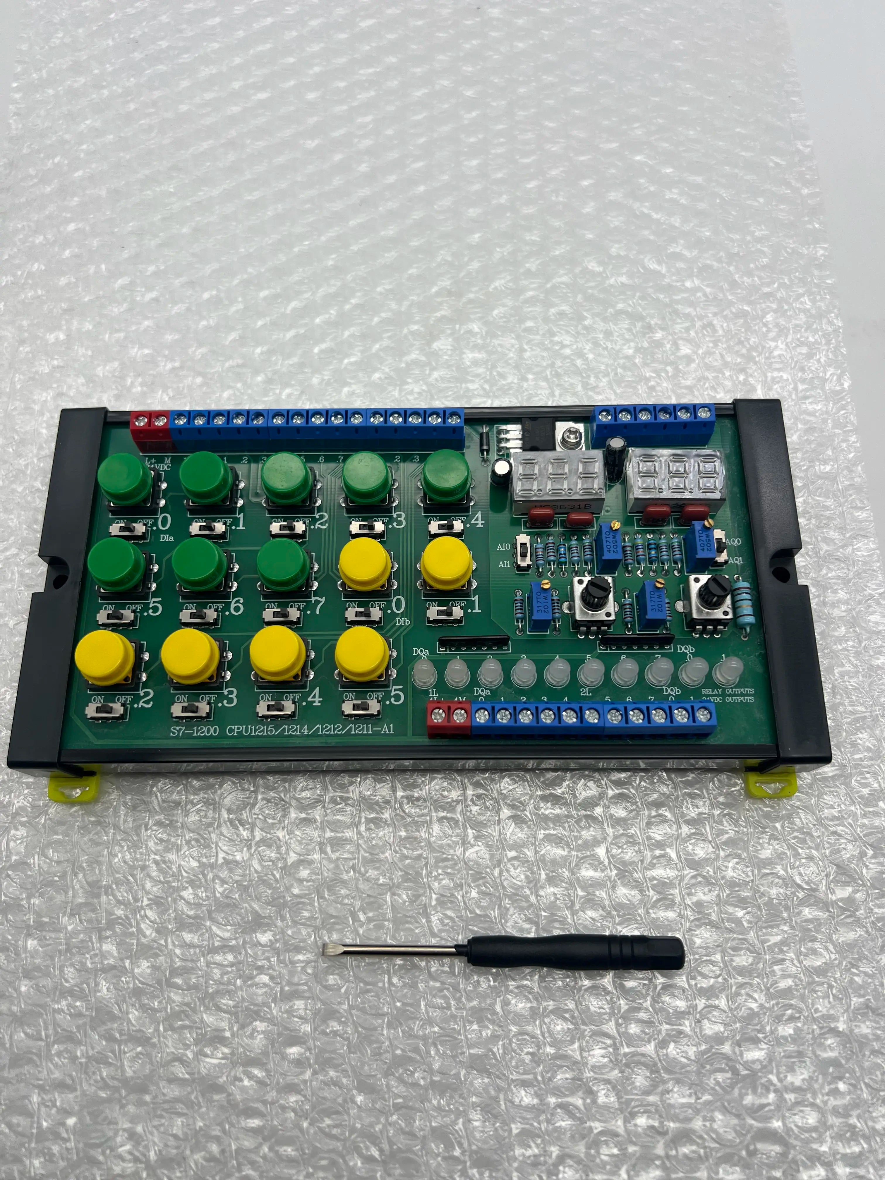Suitable for S7-1200 PLC/CPU 1211C 1212C 1214C 1215C debugging simulation board