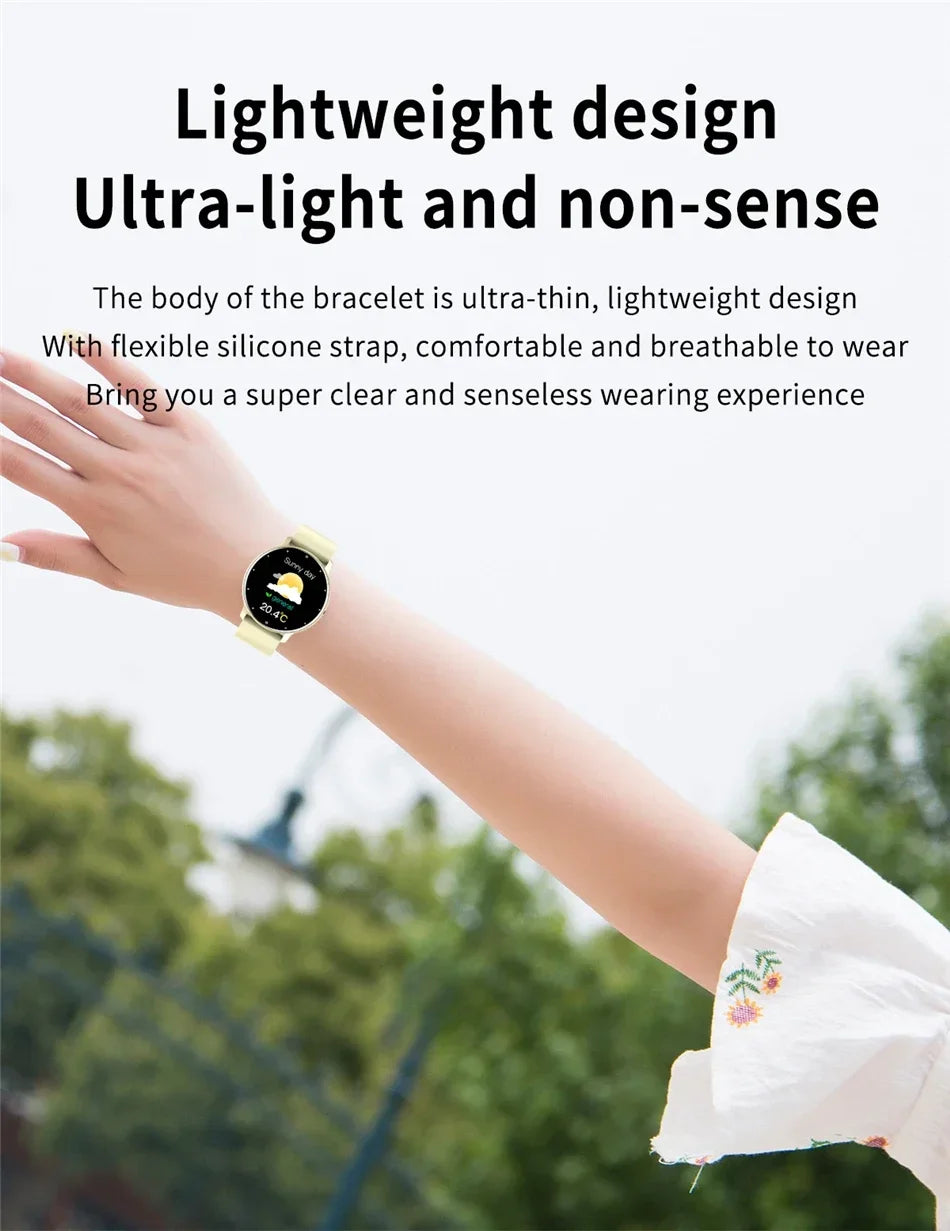 2026 New Smart Watch Men Full Touch Screen Sport Fitness Watch IP67 Waterproof Bluetooth For Android ios smartwatch Men+box