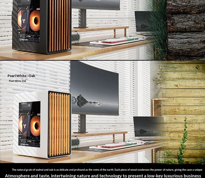 WJCOOLMAN Craftsman Series Home-type Desktop computer with small chassis Supports M-ATX motherboard