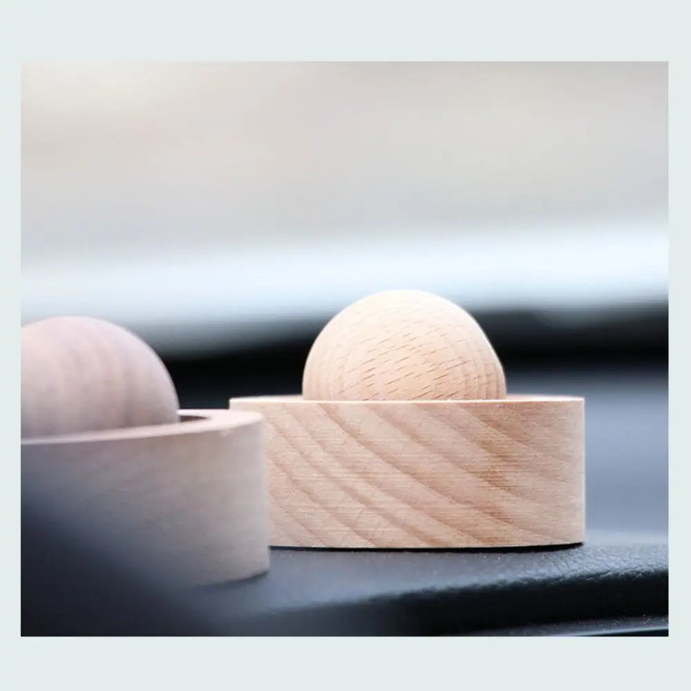 Spherical Essential Oil Diffuser Wooden Expanded Aromatherapy Inhaler Long-lasting Fragrant Wood Home Bedroom Ornaments