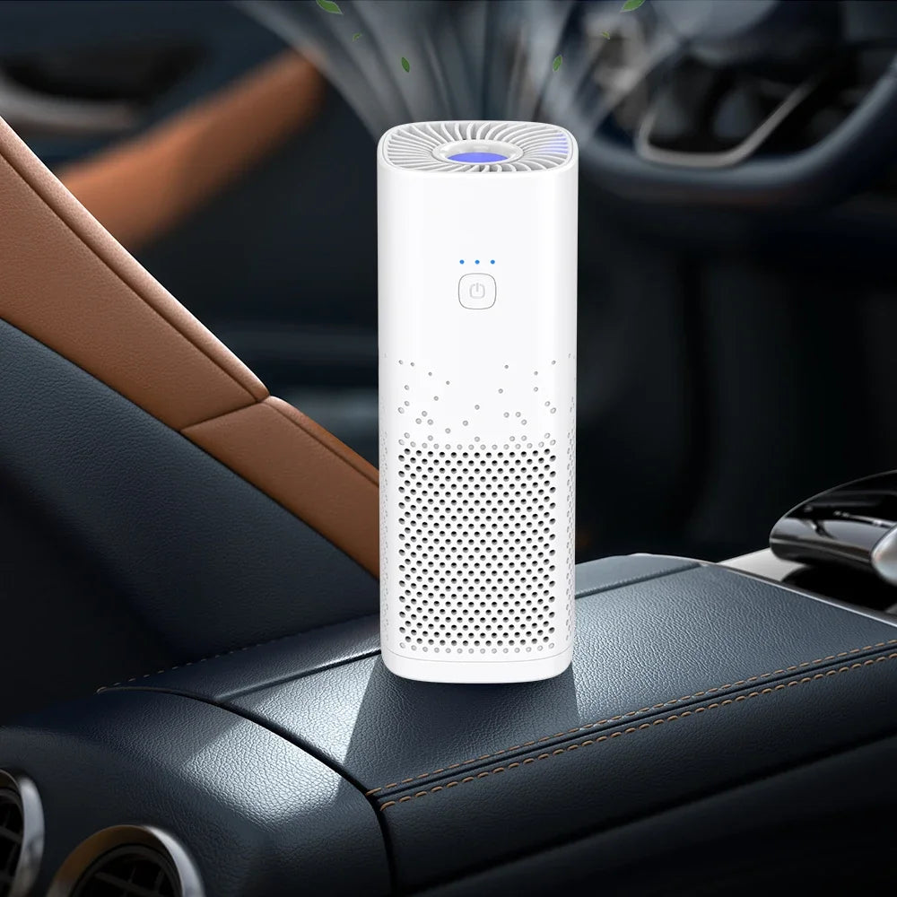 Mini Portable Air Purifier Car Office Pet Room Air Cleaner Air Freshener Eliminating Smoke with Filter Air Purifiers