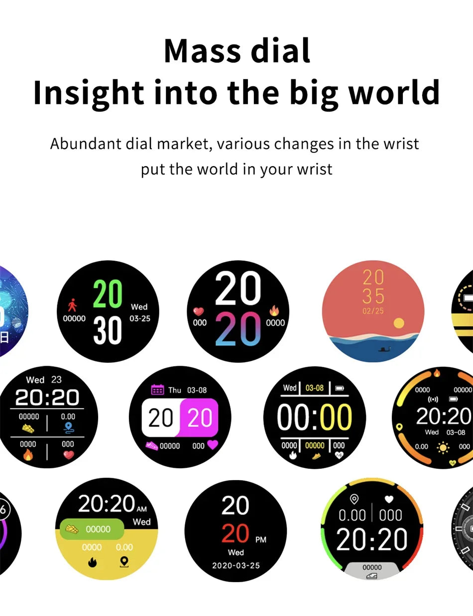 2025 New Ultra Light Smartwatch New Smart Watch Men Sports Fitness Watch Heart Rate Full Touch Screen Bluetooth Call