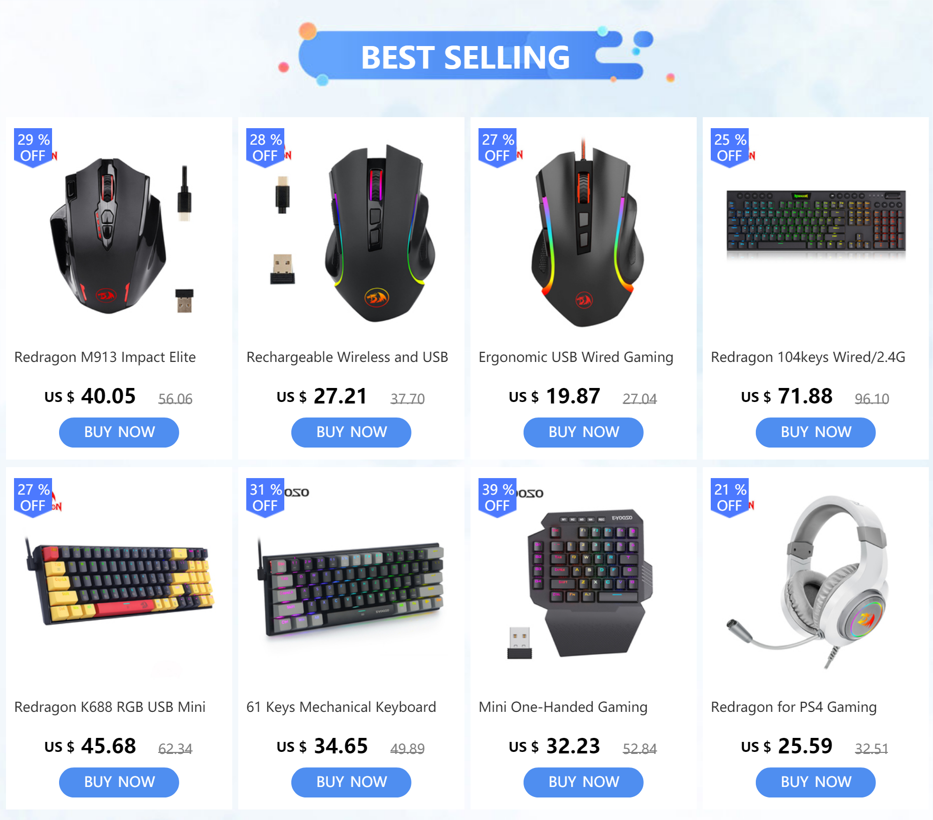 Mini One-Handed Gaming Mechanical Keyboard RGB Backlit 39 Keys 2.4G Wireless Keyboard Wrist Game Keypad for PS4,Laptop,PC Gamer