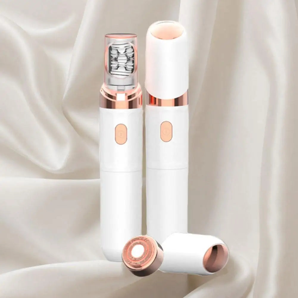 Electric Epilator & Shave 2-in-1 Electric Hair Removal Device For Women Painless Waterproof Private Parts & Facial Hair Removal