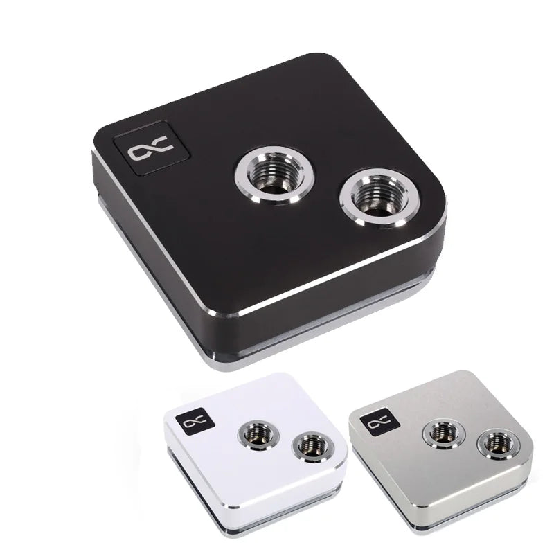 Alphacool Core 1 CPU Water Block Compatible AMD AM4,AM5,For INTEL LGA 1700,1851 Cooler,Nickel Plated Copper,Black,Silver,White