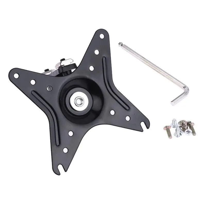 Wall-Mounted Gaming Monitor Bracket 2-Axis Adjustable Button Box Mount for Gaming Rigs Compatible with 50mm 75mm 100mm VESA