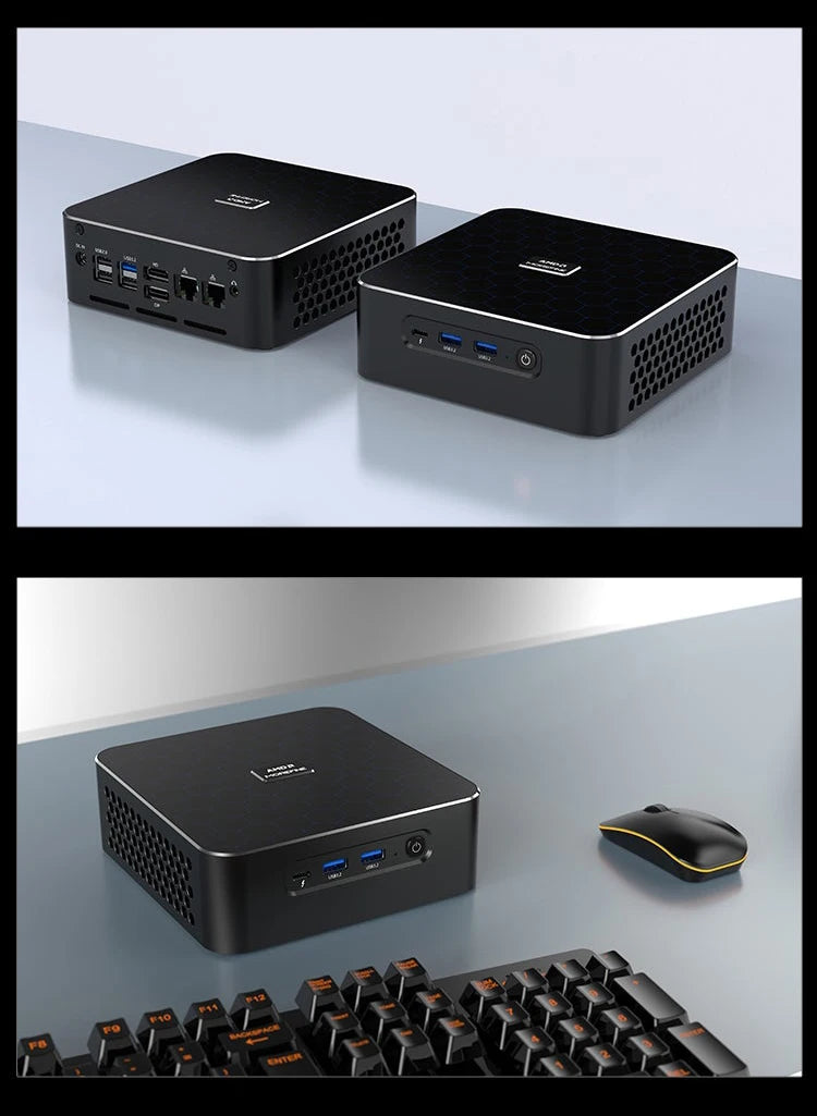 MOREFINE Mini Pc Gamer CPU Ryzen 9 8945HS AMD R7 8845HS R7-8745HS R5-8645HS 2.5G LAN Windows11PRO Desktop Computador Gaming PC