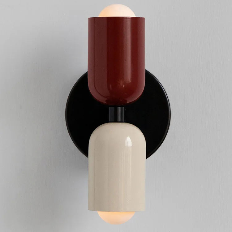 Nordic Wall Lamp LED Simple Macaron wall light Home Indoor Lights Bedroom Bedside Study Living Room Decoration Lighting Fixtures
