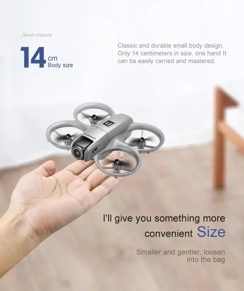 VIVO D16 Drone 8K Aerial HD Profesional Dual-camera Helicopter Optical Flow Positioning Avoidance Brushless Motor GPS Drone