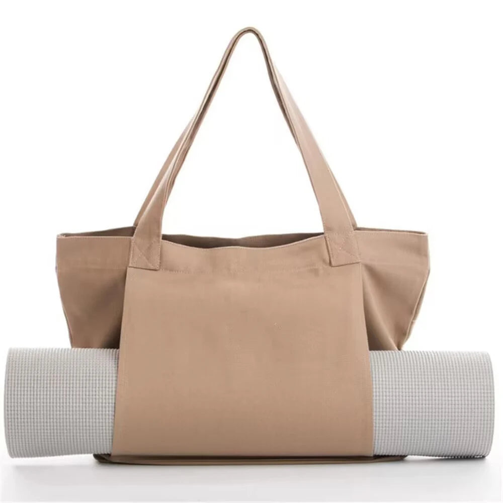 Yoga Mat Carry Bag Multifunctional Yoga Pilates Mat Case Bag Large Capacity Washable Lightweight Foldable Bag Tourism Fitness