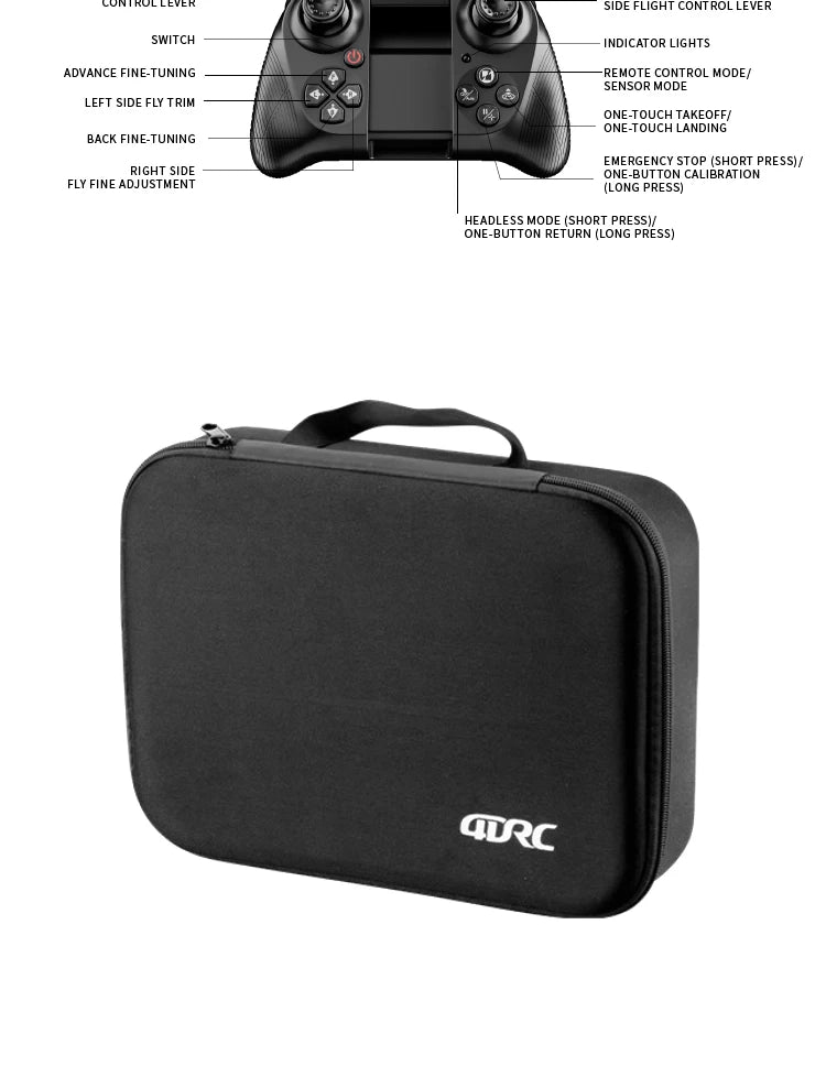 4DRC New V8 Mini Drone 6k profession HD Wide Angle Camera WiFi FPV RC Dron Height Keep Drones Helicopter Kids Toys Gifts
