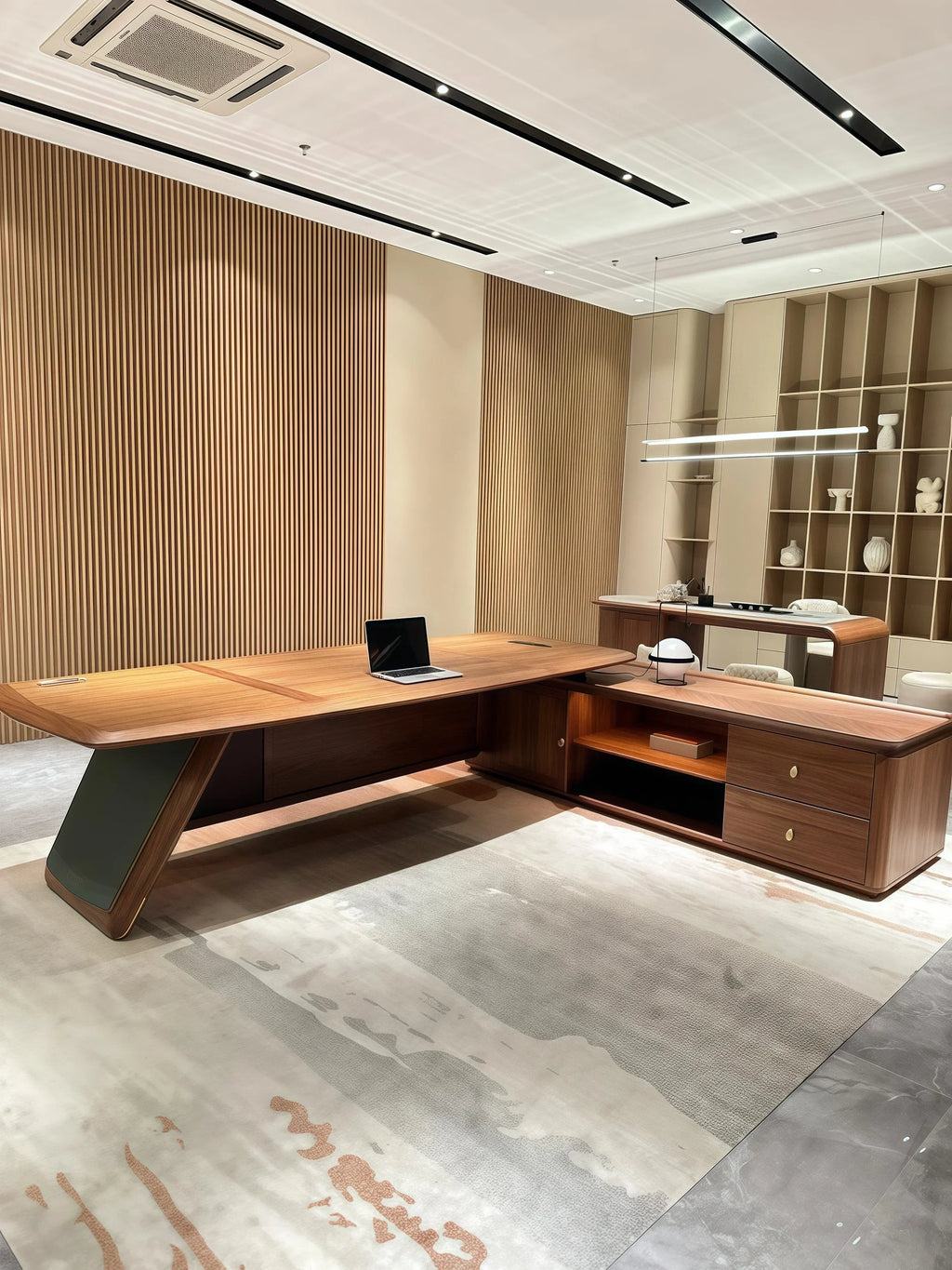 Storage Desktop Office Desk Writing Designer Height Organizer Office Desk Wooden Modern Luxury Mesa De Escritorio Furniture