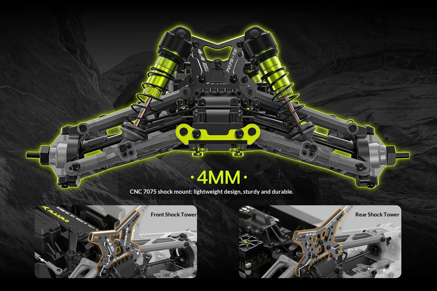 V2 Omni Terminator RC Remote Control Truck 4WD Off Road High Speed Electric Racing Toy Car For Kids Outdoor Adventure Gift