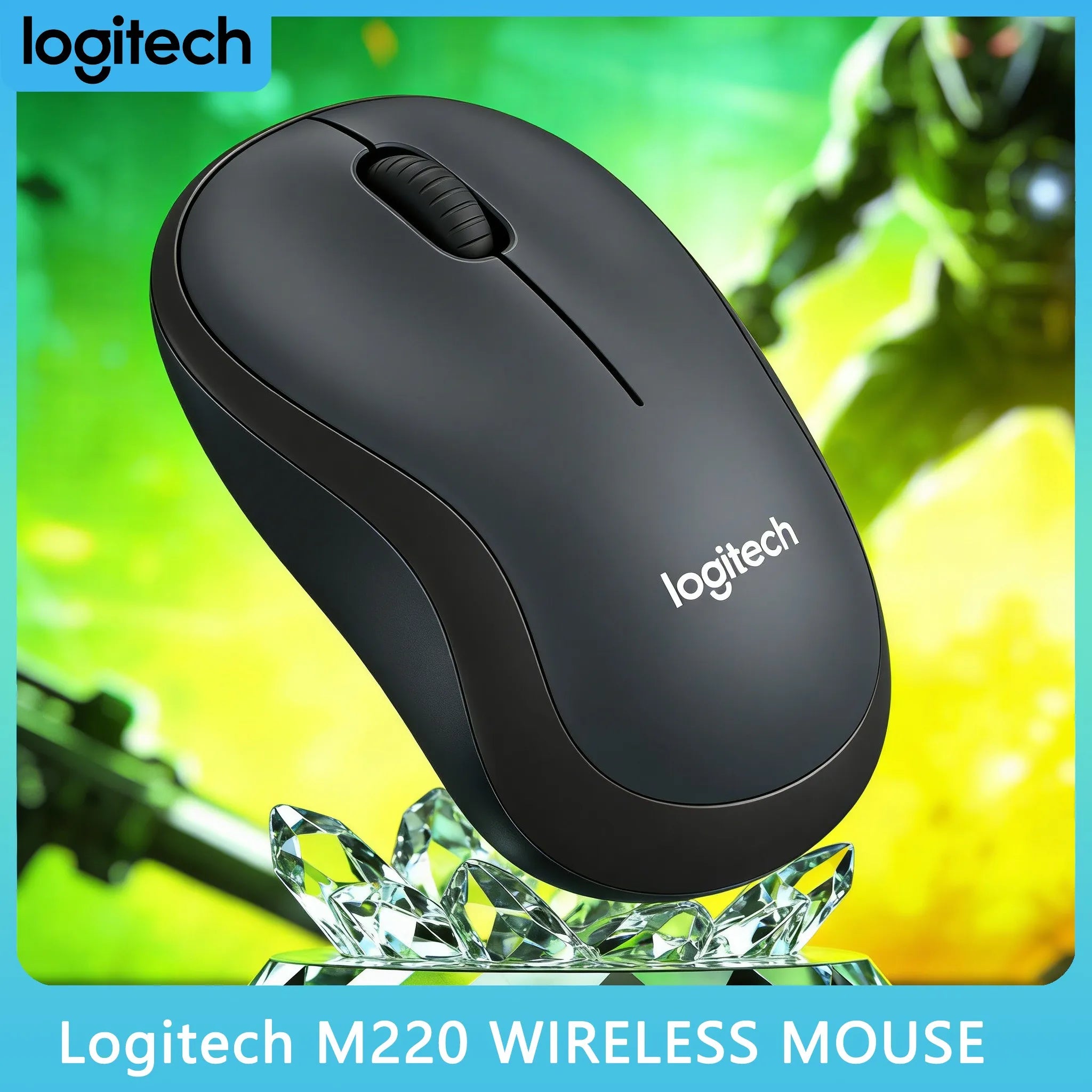 M220 Wireless Portable Mouse On-the-Go Essential Business Trip