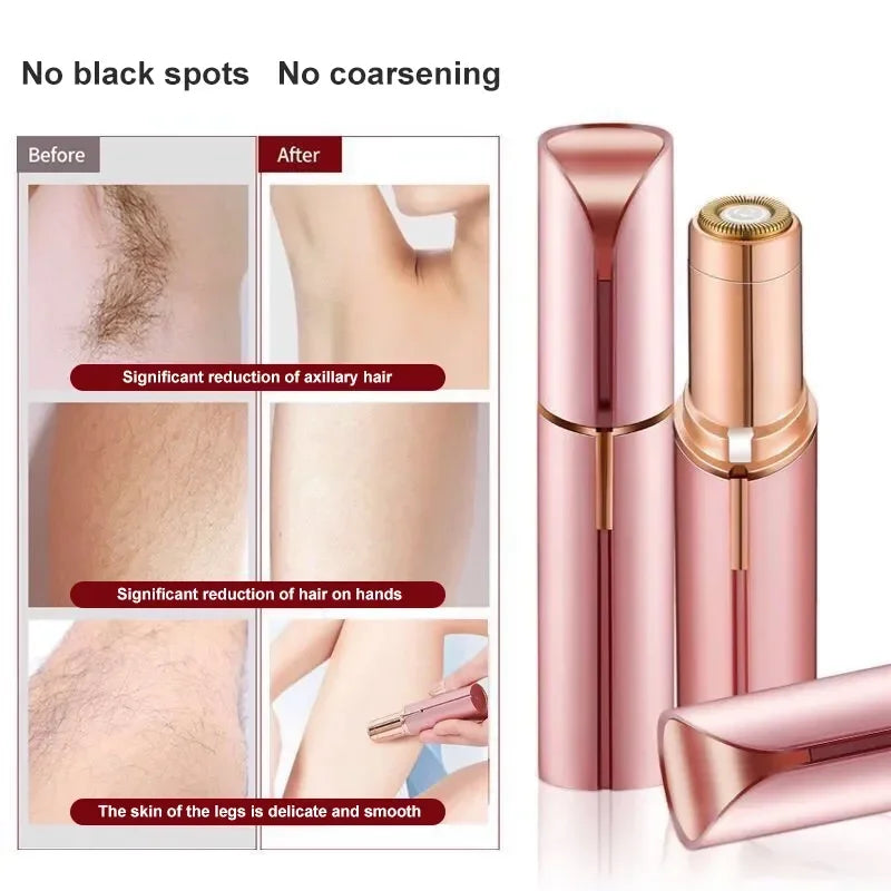 Electric Hair Removal Machine Eyebrow Trimmer Hot Sales Portable Lipstick Shaver Women's Remover Mini Shaver Electric Trimmer