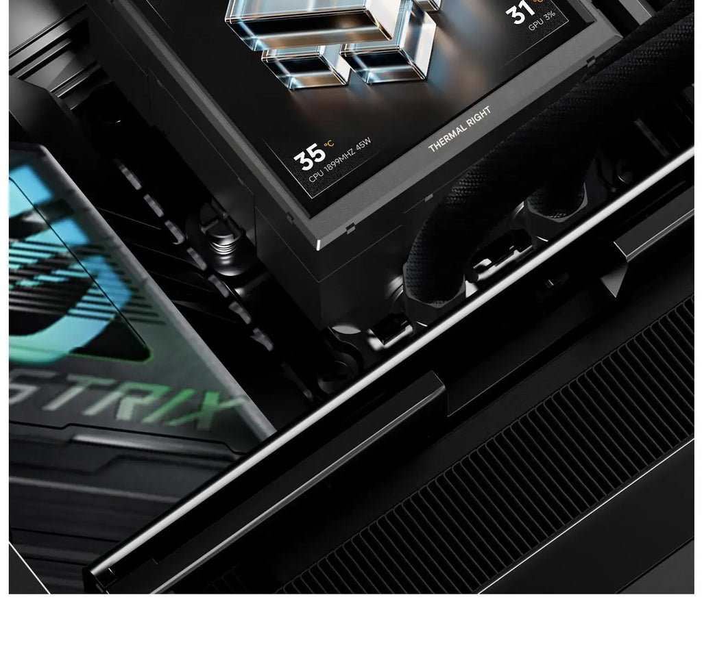 Thermalright PEERLESS VISION 360 UB ARGB All-In-One Liquid CPU Cooler, DIY Theme/With 3.95-Inch Display for LGA 1851/AM5/AM4