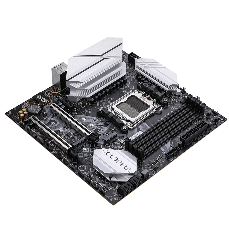 colorful brand amd b650 motherboard 4 dimms RTL8125BG 2.5Gbit lan BATTLE-AX B650M-PLUS V14 from brazil