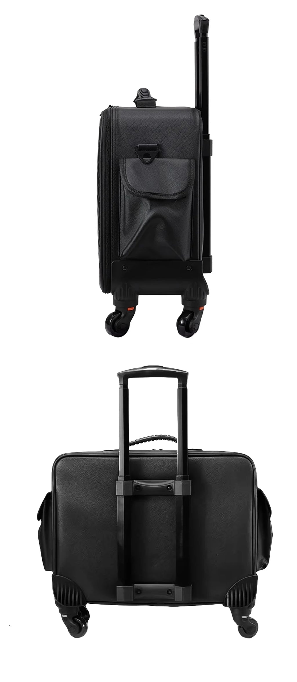Travel Makeup Artist Bag Luggage Cosmetic Brush Storage with Wheels Beauty Tool Organizer Rolling Suitcase for Artists