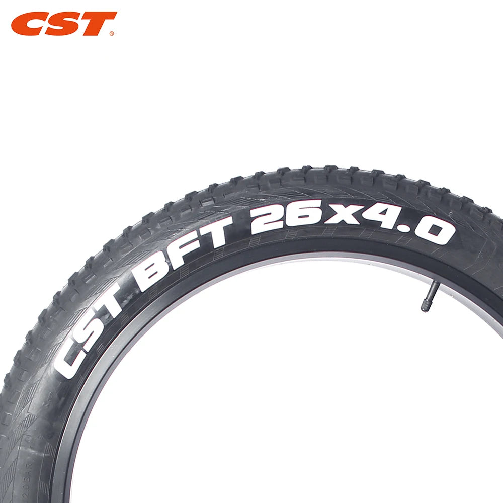 CST 26X4.0 ATV tyre Beach Bicycle Snowmobile Tire Fat tires 26inch MTB Anti-Slip Electric Bike Tire with Tube 100-559