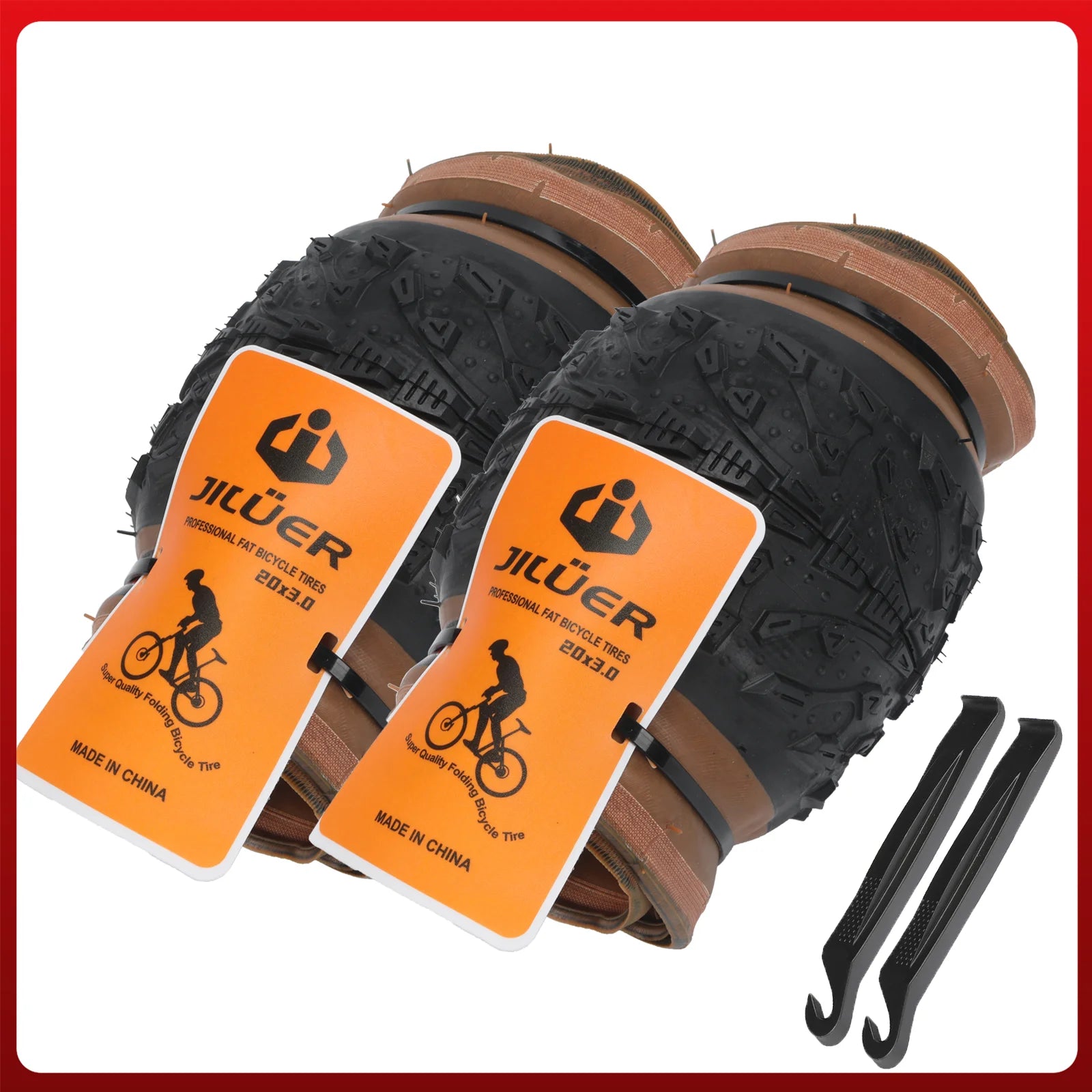 20 x 3.0 / 26x3.0 Inch Fat Bike Tire Rubber Bike Folding Tires Snow Beach Bicycle Replacement Tire,20/26 inch mtb tyre