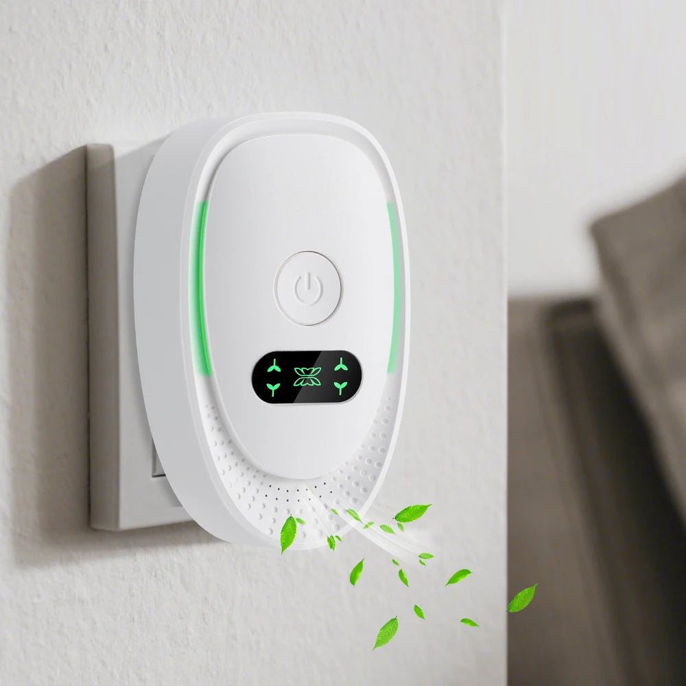 Plug-In Electric Air Purifier Negative Air Ionizer Mini Anion Purifier Negative Ion Generator Quiet Ionic Air Fresher Air Clean