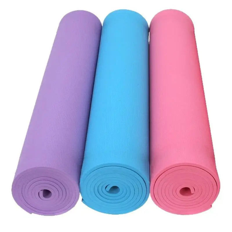 1PC Thick Yoga Mat for Gymnastics, 3MM EVA Comfort Foam, Anti-skid Sports and Fitness Pilates Mat