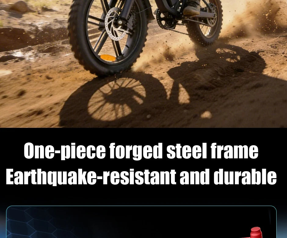 4000W motor F6S off-road electric bicycle is suitable for adults to use The single-person configuration is for mountain biking
