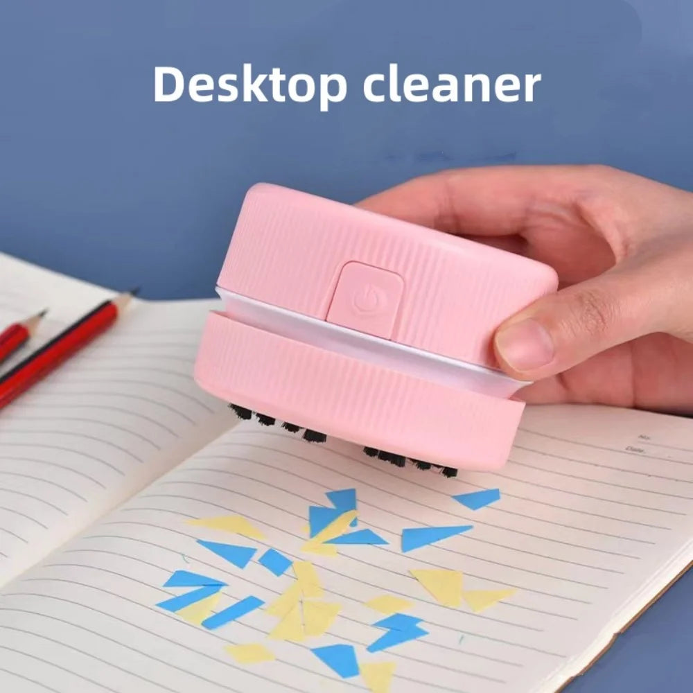 Desktop Cleaner Dust Collector Lightweight Portable Vacuum Cleaner For Office Car Use Mini Handheld Multi Function Table Sweeper