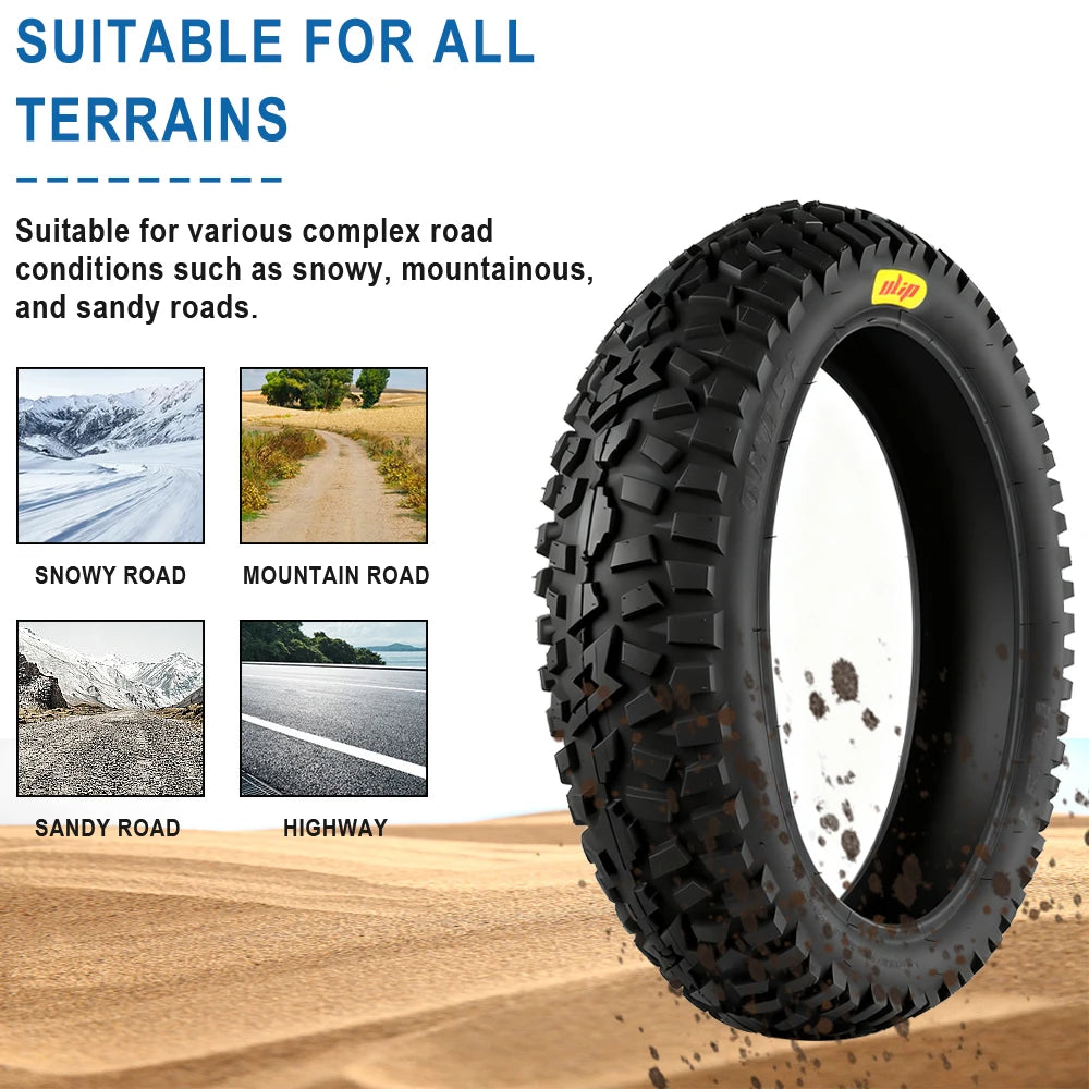 20×5.0 Fat Tire Widening Anti Skid Tyre Electric Bike All Terrain Fat Tires for Bicycle Off Road Tire Cycling Durable Parts